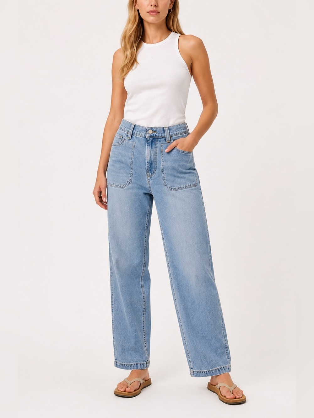 Old Navy High Rise OG Chino Jeans Tall Small NWT